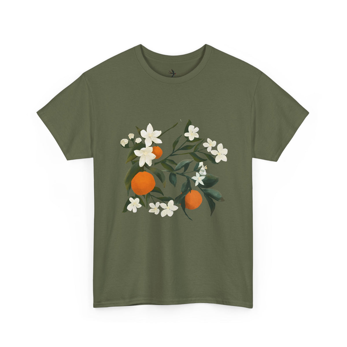 The Grove Unisex Heavy Cotton Tee - Orange Blossom