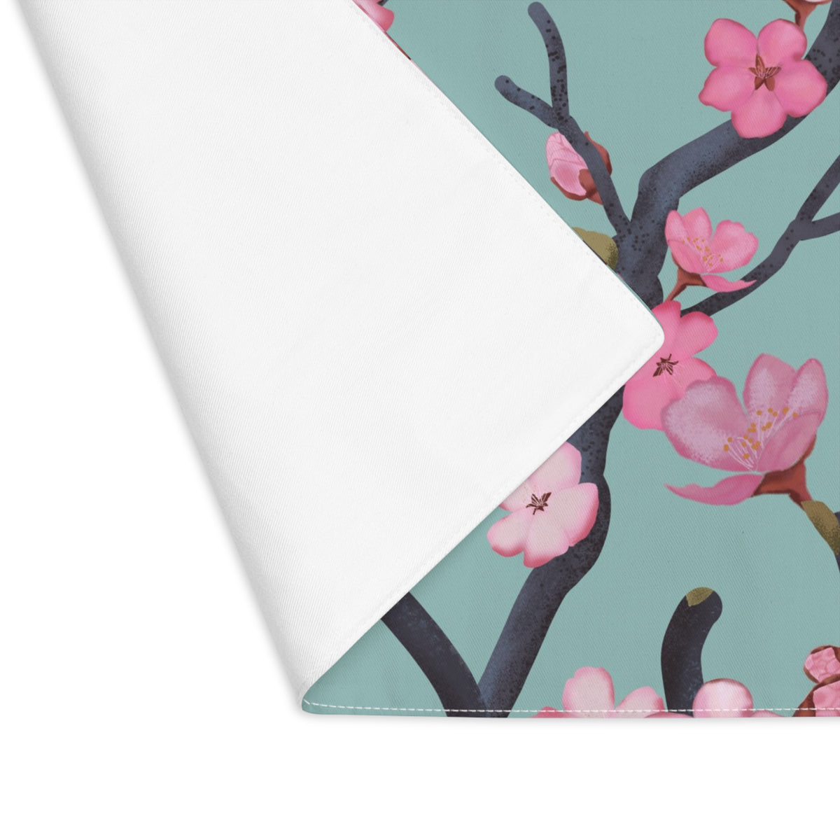 Cherry Blossom Placemat — Pink Sakura Floral Table Mat