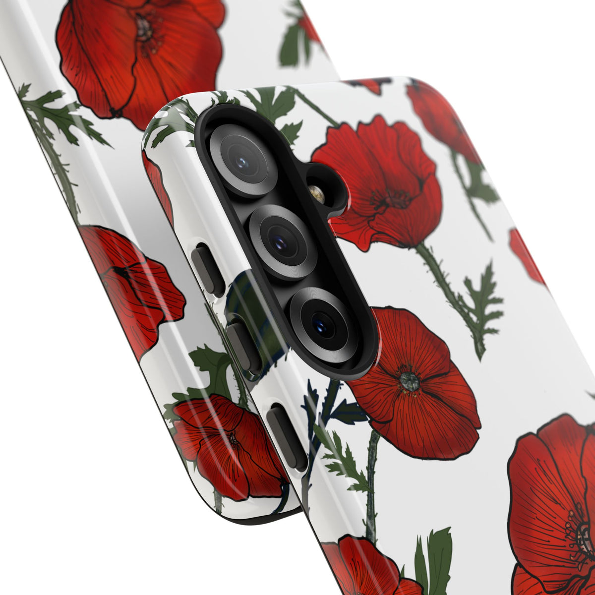 Poppy Field Samsung Galaxy Tough Cases