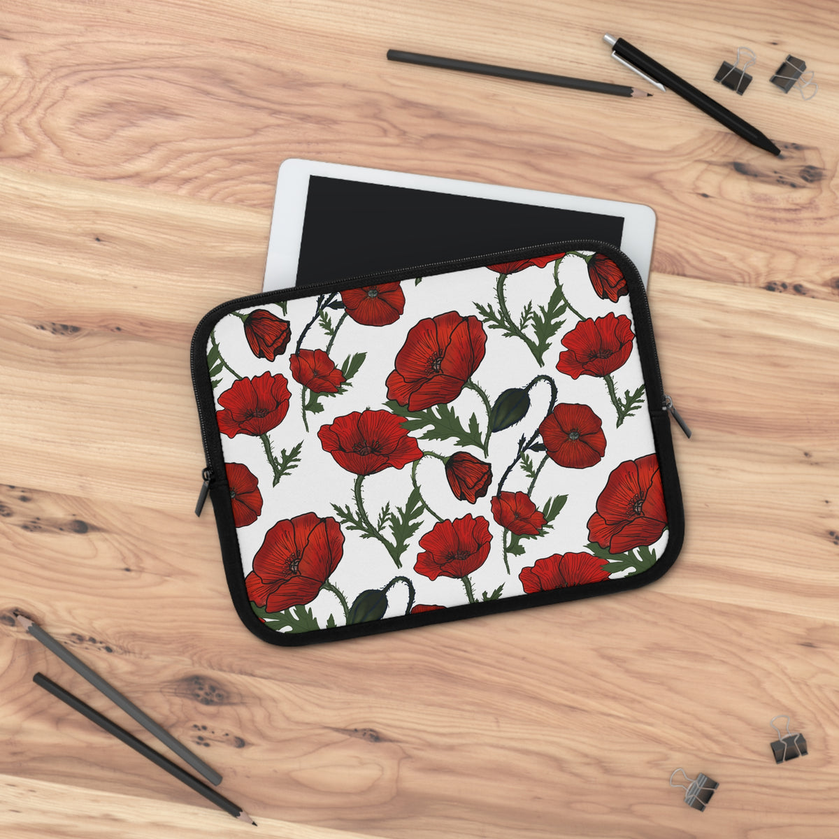 Poppy Field Laptop Sleeve