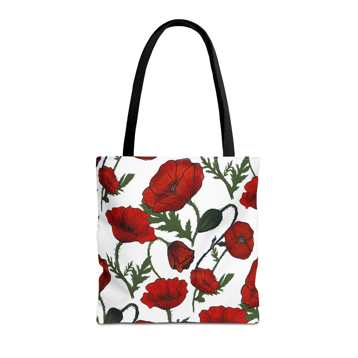 Poppy Field Tote Bag