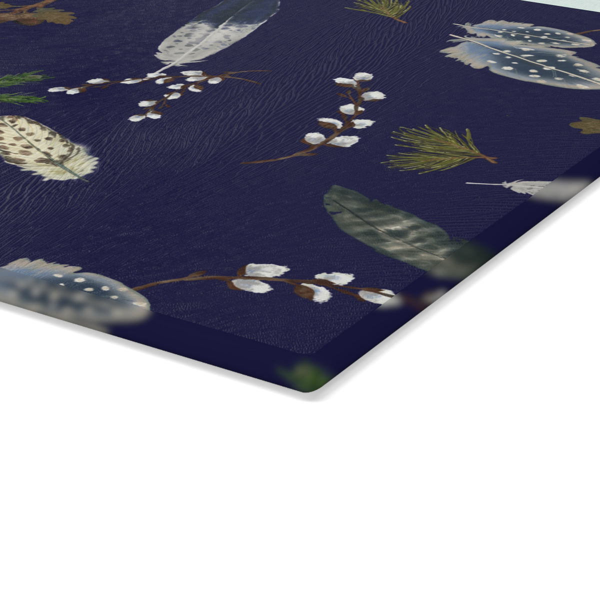 Forest Floor Glass Cutting Board