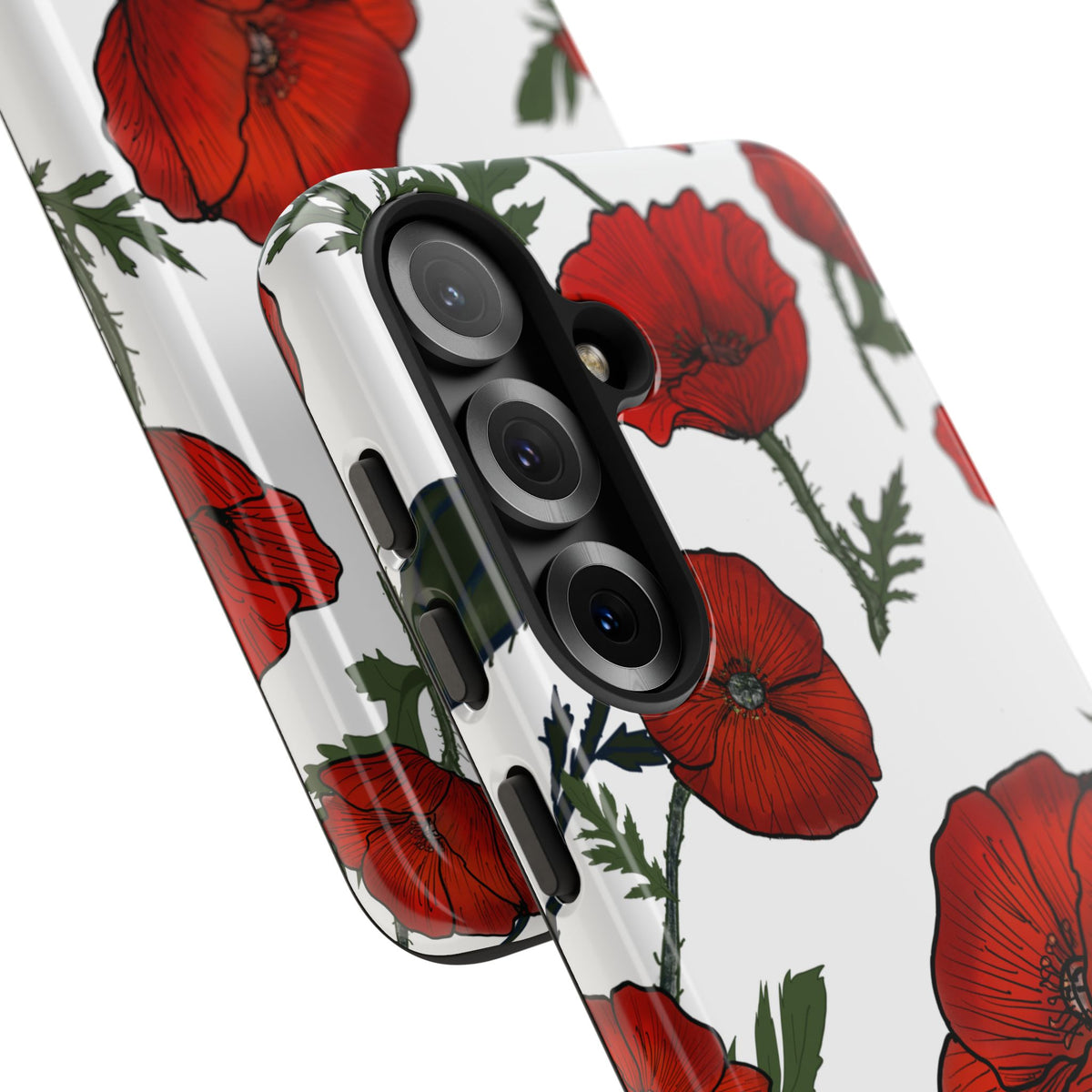 Poppy Field Samsung Galaxy Tough Cases