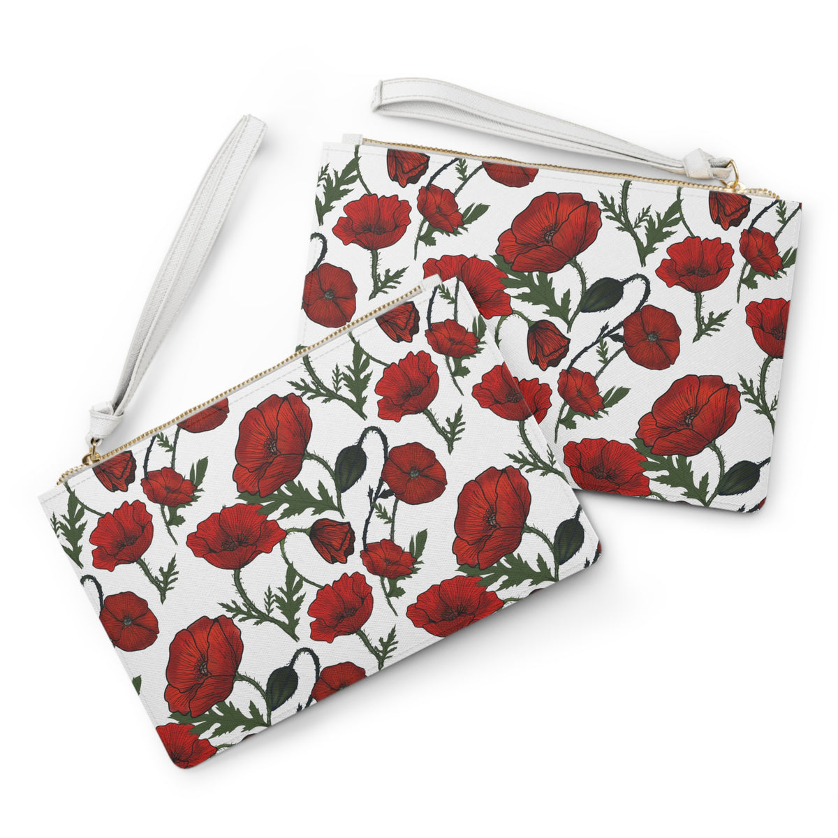 Poppy Field Clutch Bag