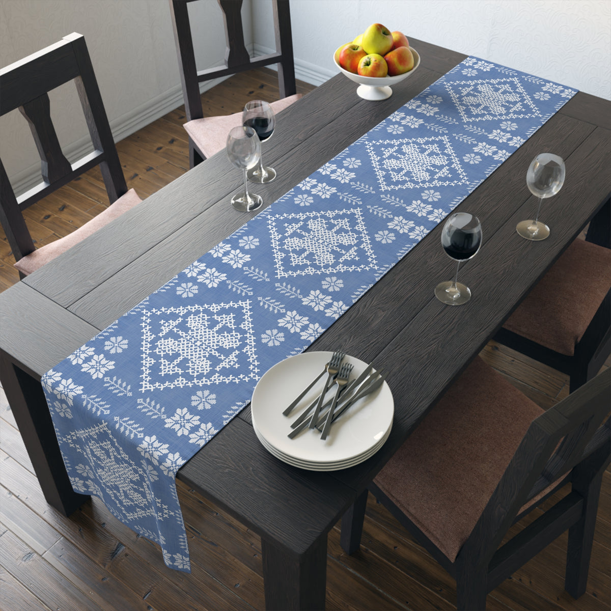 Tatreez Table Runner .