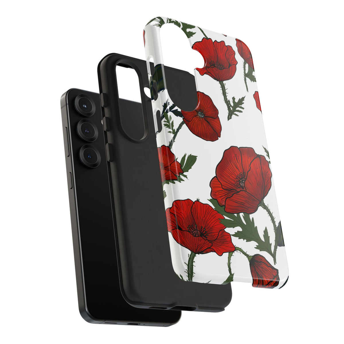 Poppy Field Samsung Galaxy Tough Cases