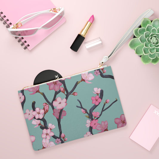 Cherry Blossom Clutch Bag
