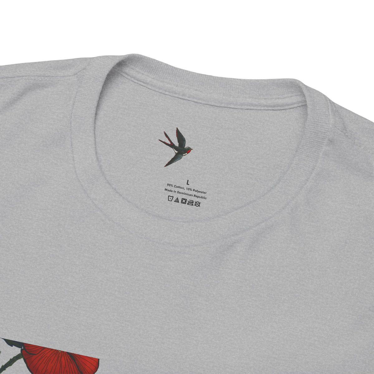 Poppy Field Unisex Heavy Cotton Tee