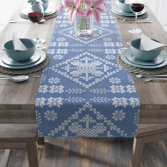 Tatreez Table Runner .