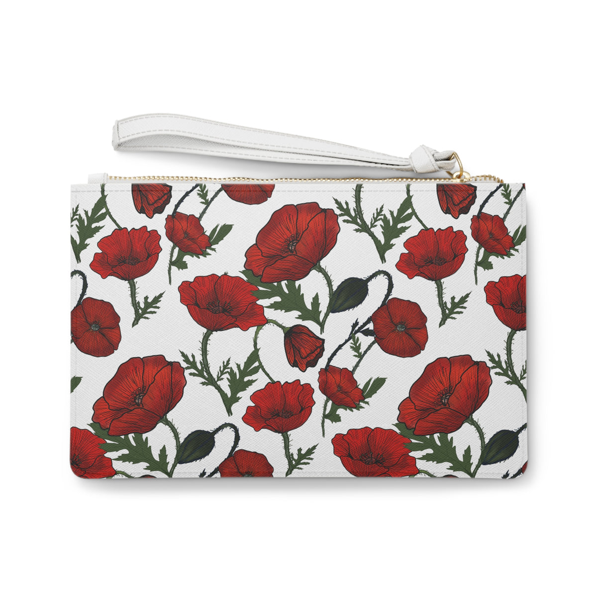 Poppy Field Clutch Bag