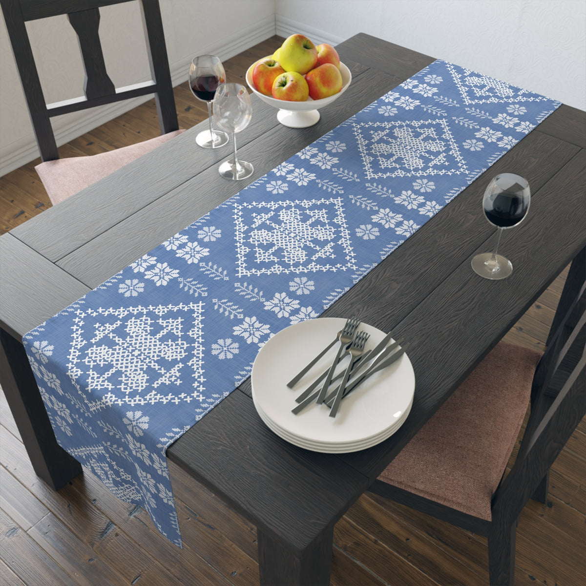 Tatreez Table Runner .