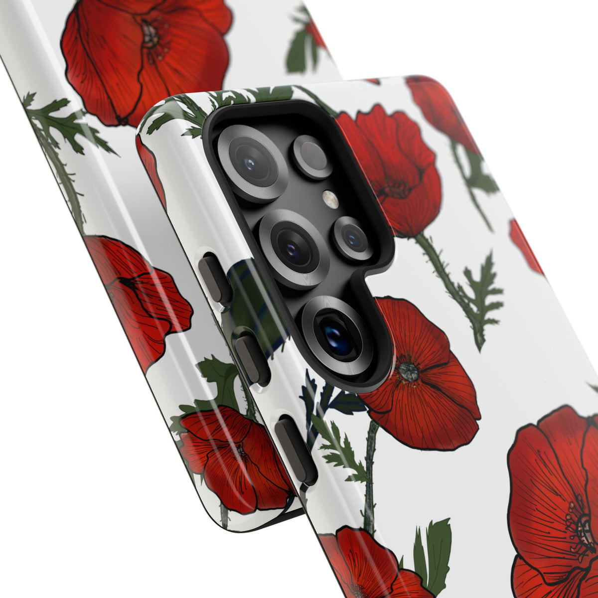 Poppy Field Samsung Galaxy Tough Cases