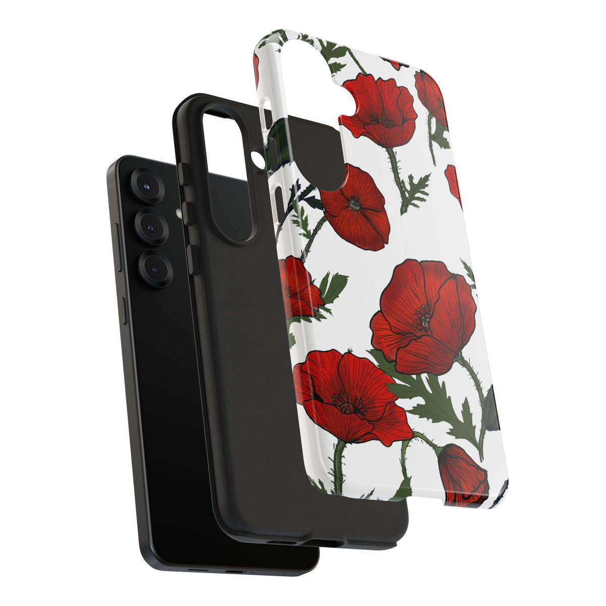 Poppy Field Samsung Galaxy Tough Cases