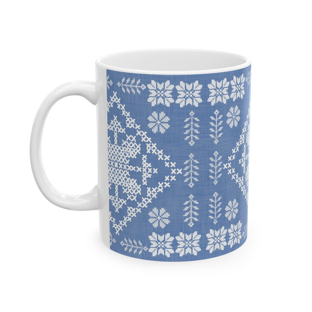 Tatreez  Ceramic Mug, (11oz, 15oz)