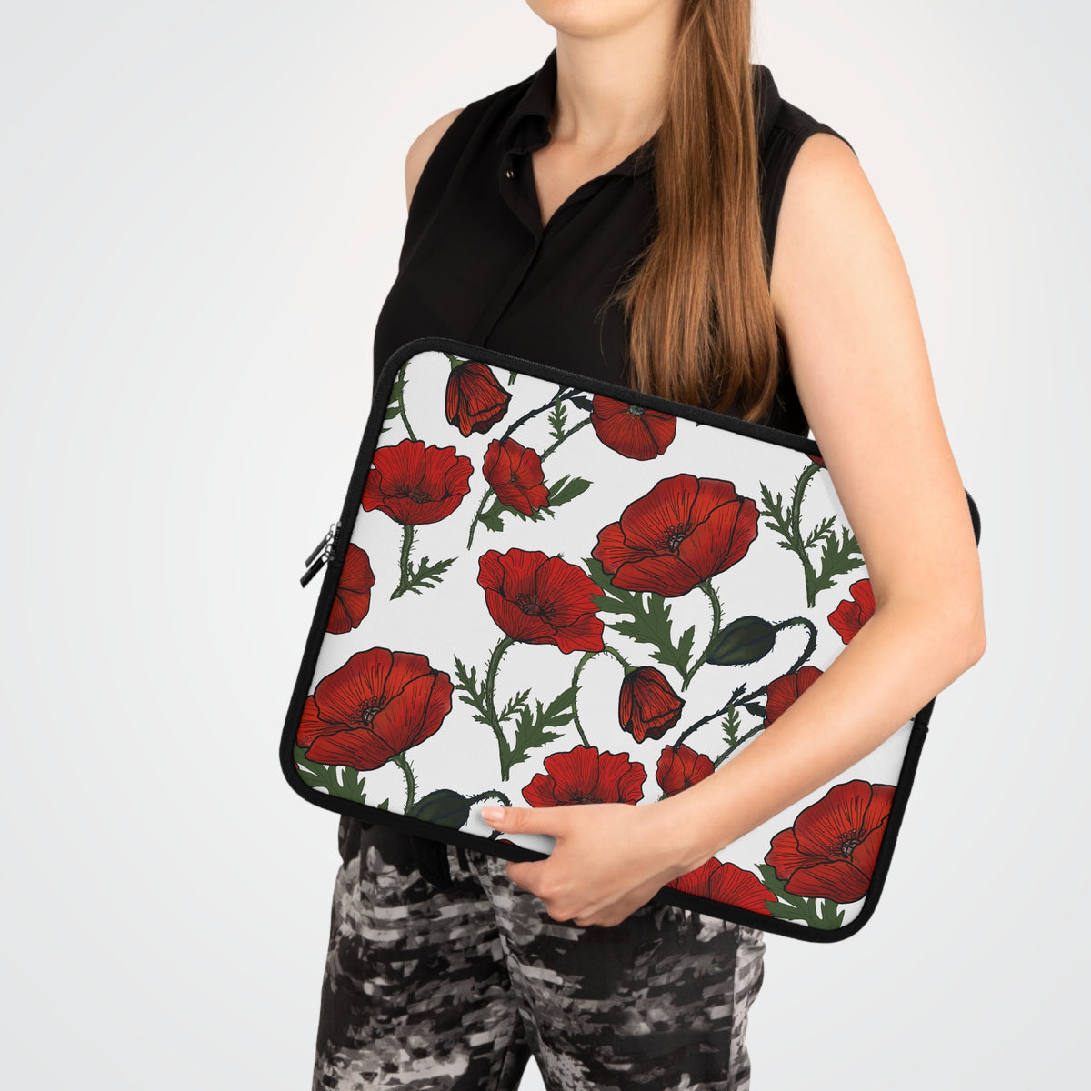 Poppy Field Laptop Sleeve