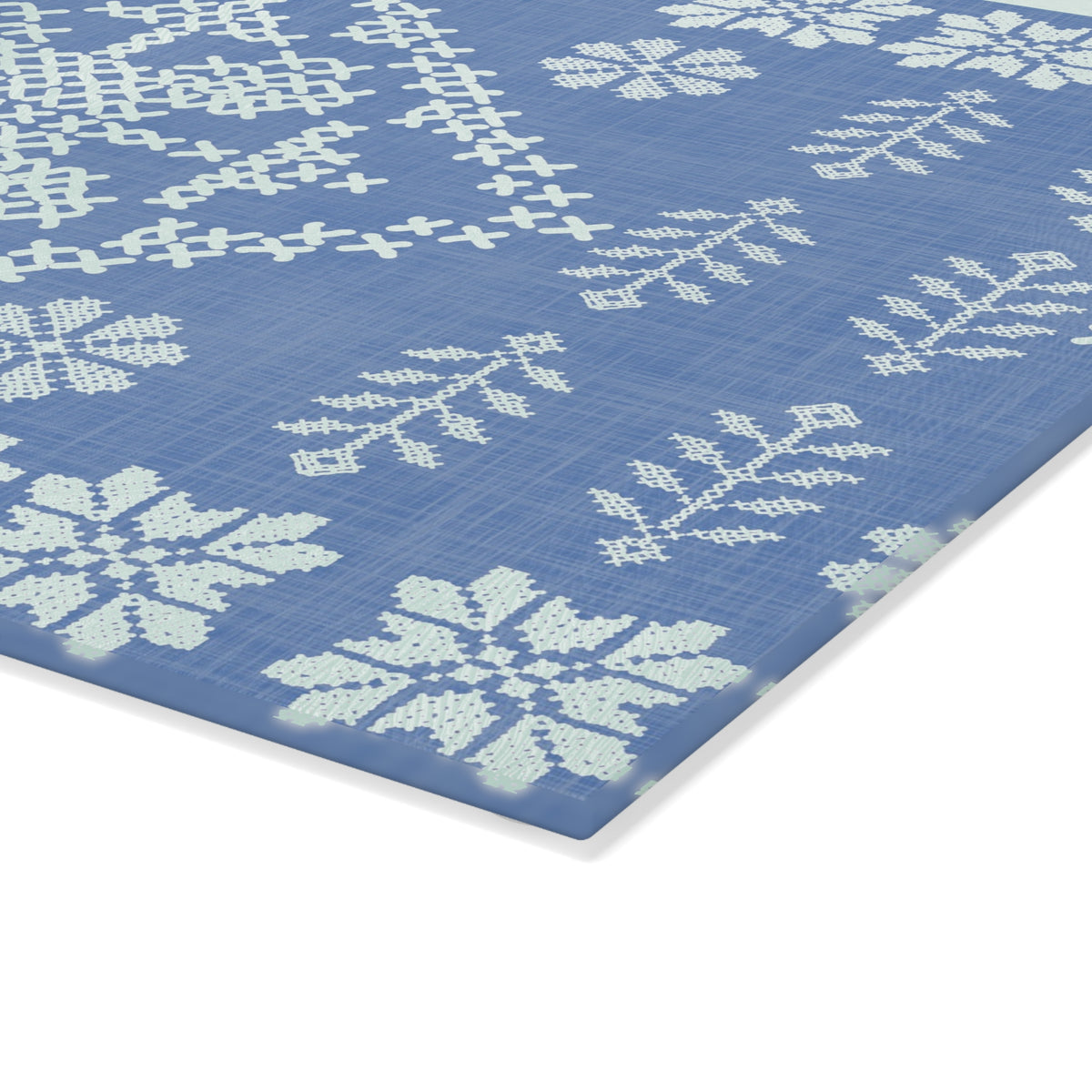 Tatreez Glass Cutting Board