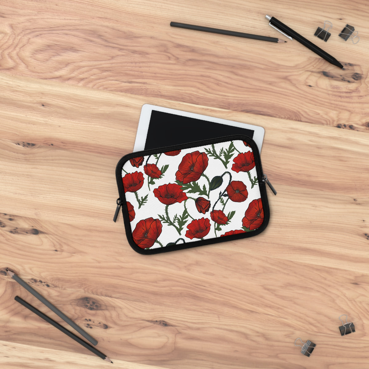 Poppy Field Laptop Sleeve