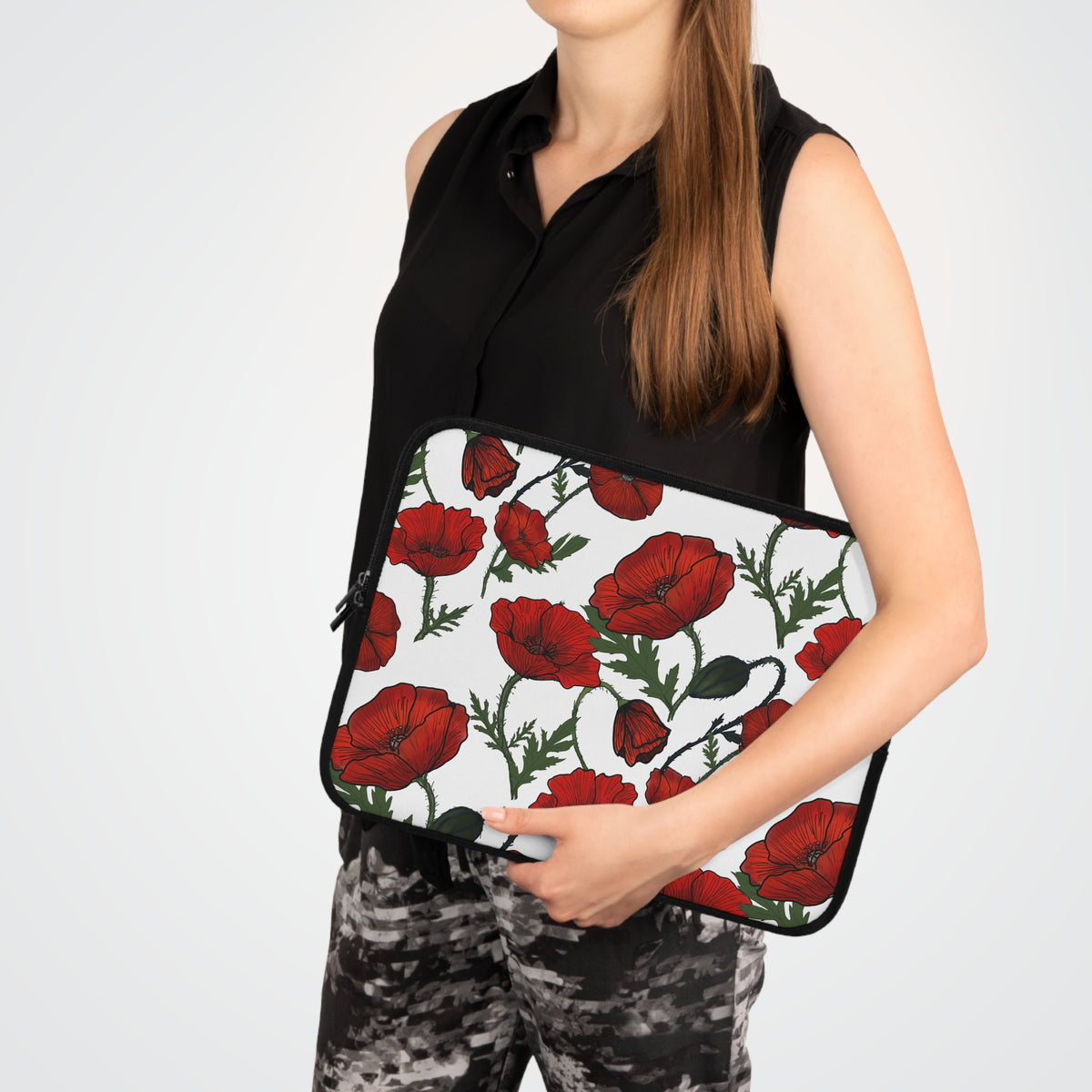 Poppy Field Laptop Sleeve