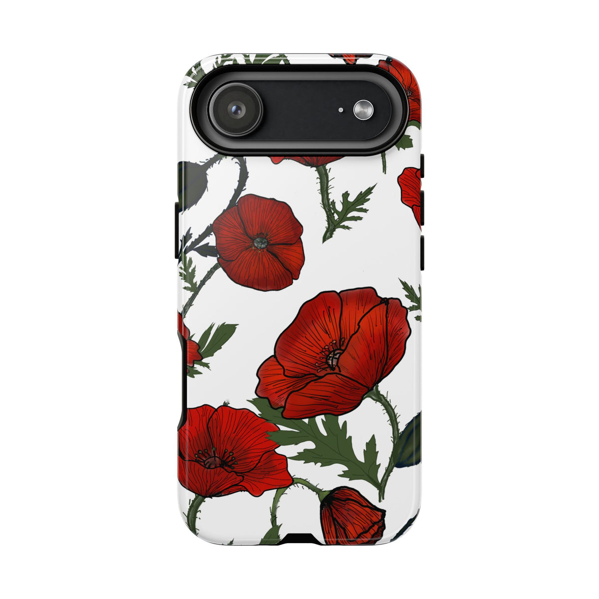 Poppy Field iPhone Tough Cases