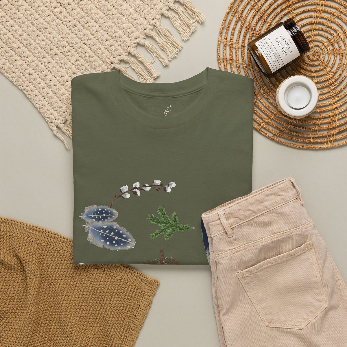 Forest Floor Unisex Heavy Cotton Tee